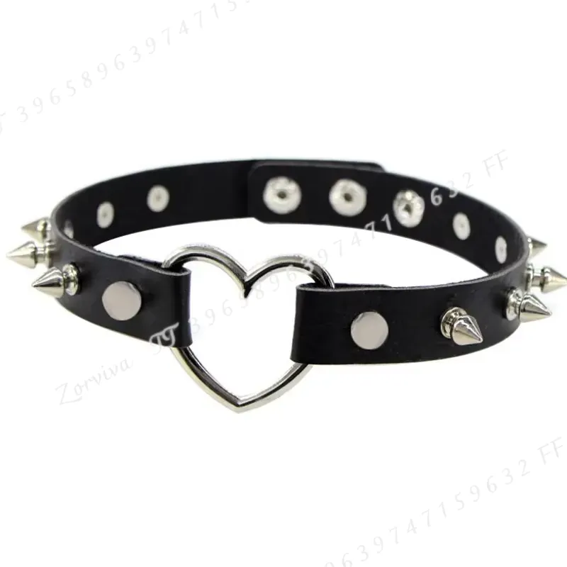 Harajuku Punk Rock Gotycki Nas – Goth Punk Spike Choker recenzja i cena
