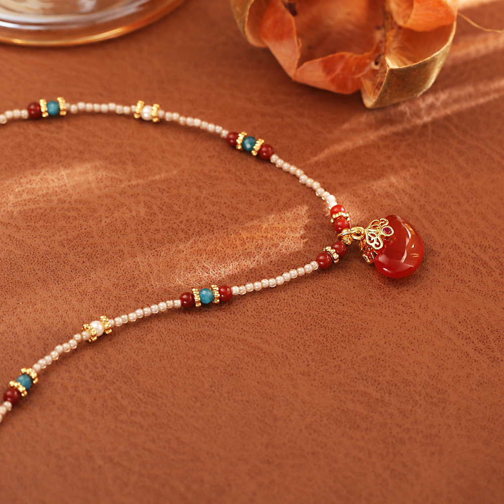 Nowy naszyjnik w chińskim styl – Pearl Choker Necklace Vintage recenzja i cena