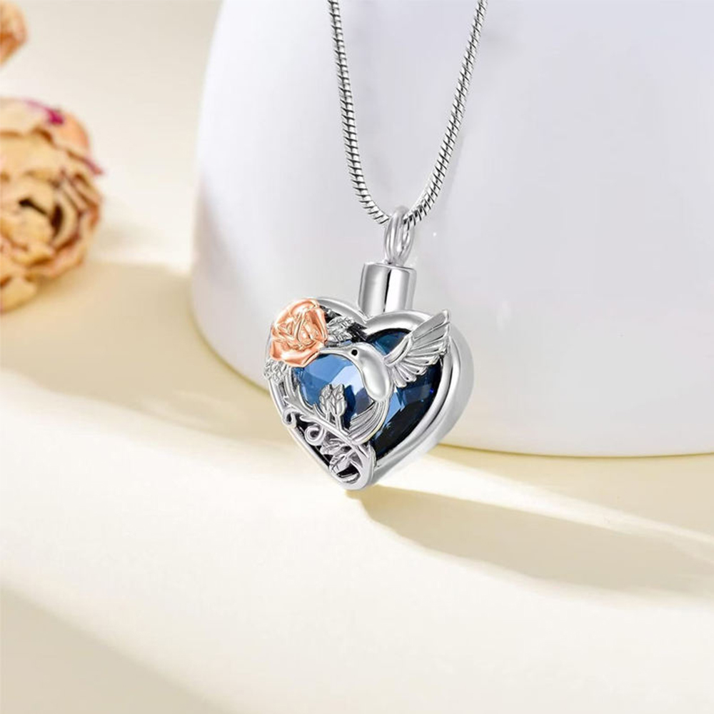 Naszyjnik z urną w kształcie s – Heart Locket Necklace Photo recenzja i cena