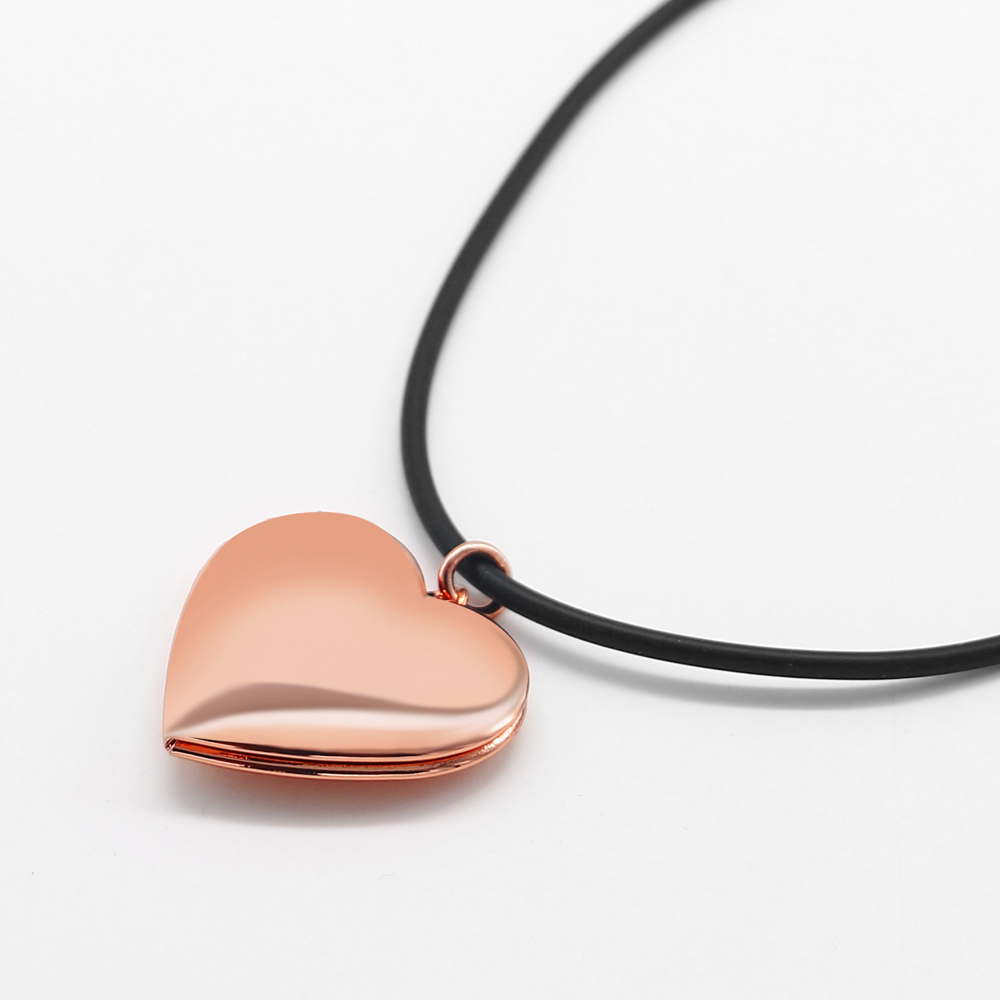 Wieczny naszyjnik typu Choker  – Heart Locket Necklace Photo recenzja i cena
