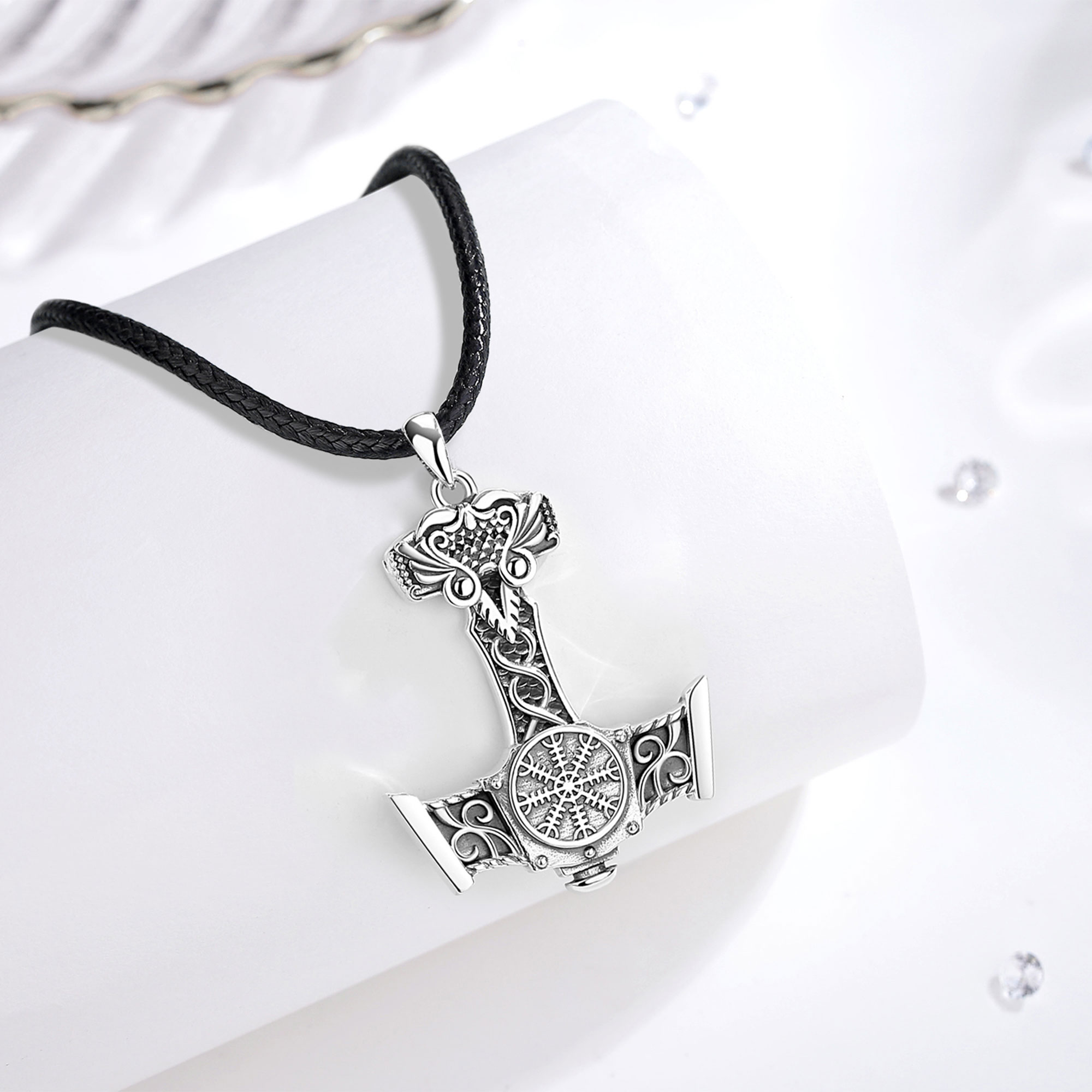 Eudora 925 Sterling Silver Nor – 925 Sterling Silver Chain Necklace Men recenzja i cena