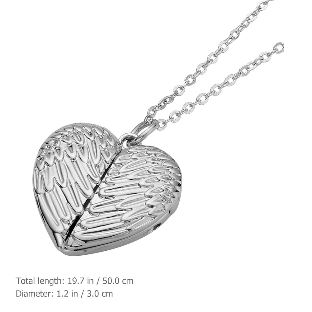Naszyjnik z medalionem w kszta – Heart Locket Necklace Photo recenzja i cena