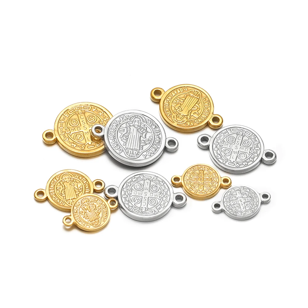5 sztuk ze stali nierdzewnej j – Cross Pendant Necklace Gold recenzja i cena