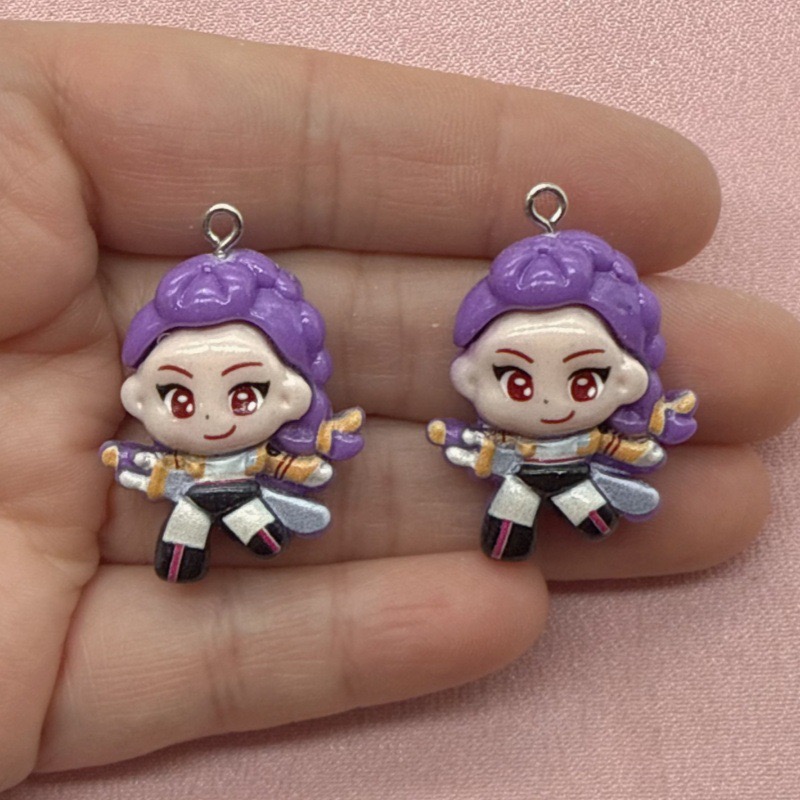 10 szt. żywicznych zawieszek z – Earrings recenzja i cena