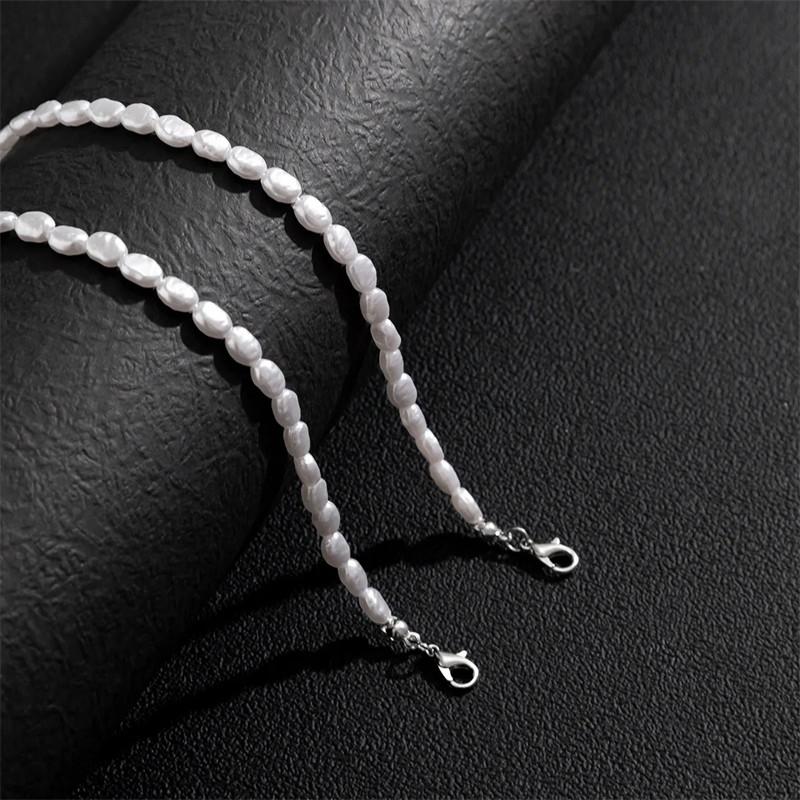 Nowy Modny Prosty Naszyjnik Ch – Pearl Choker Necklace Vintage recenzja i cena