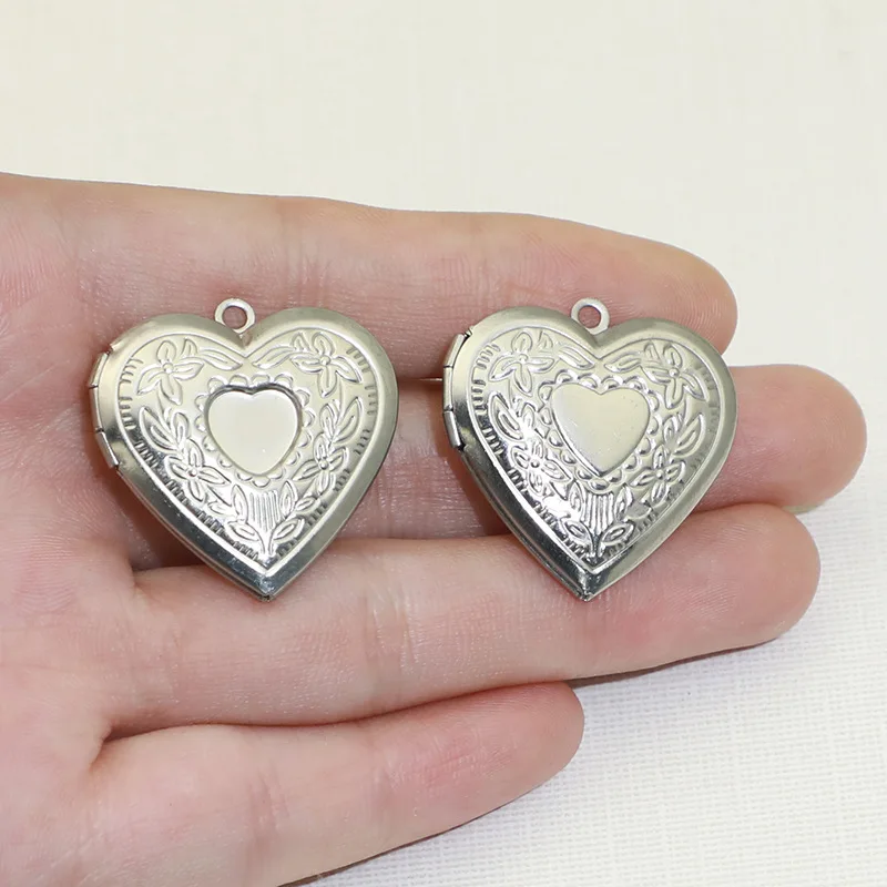 BoYuTe (20 części/partia) 316  – Heart Locket Necklace Photo recenzja i cena