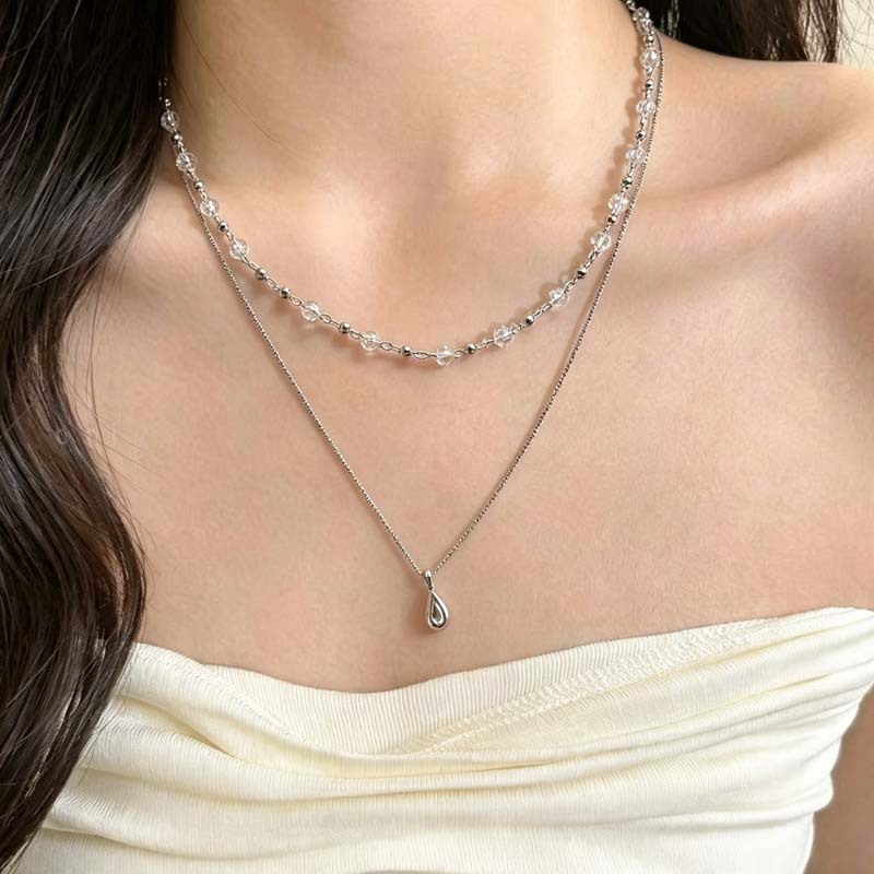 Nowy Modny Naszyjnik z Zawiesz – Layered Pendant Necklace Aesthetic recenzja i cena