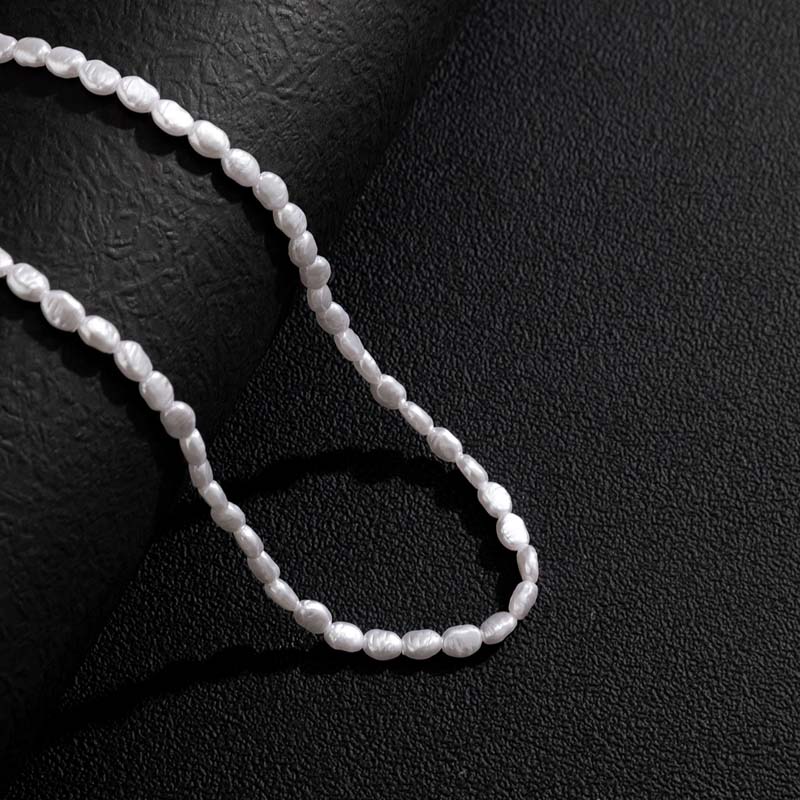 Nowy modny prosty naszyjnik z  – Pearl Choker Necklace Vintage recenzja i cena