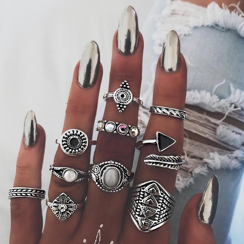 Meyfflin Vintage Knuckle Ring  – Vintage Punk Knuckle Rings Set recenzja i cena