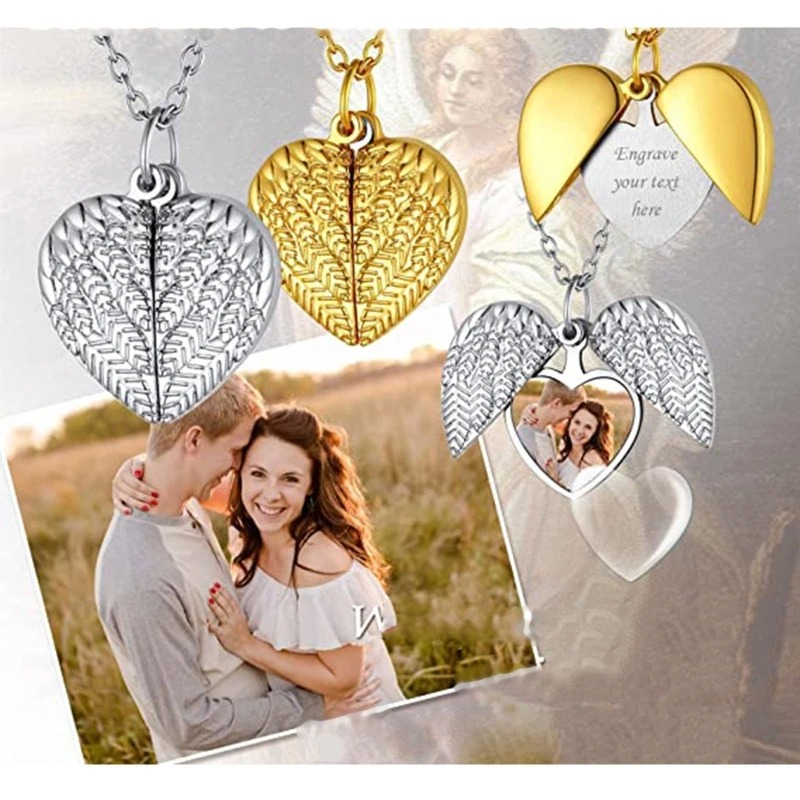 Naszyjnik z medalionem w kszta – Heart Locket Necklace Photo recenzja i cena